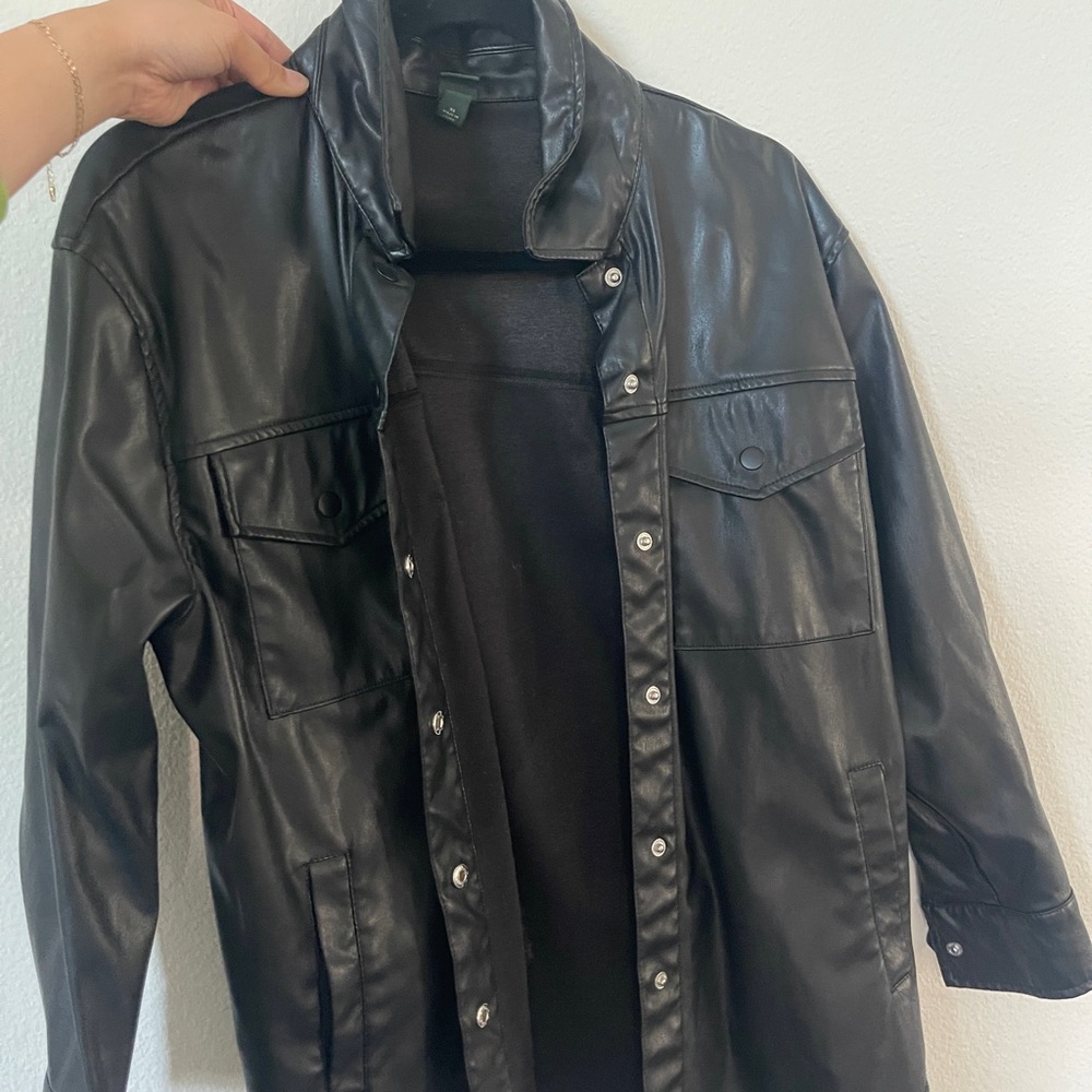 Wild Fable Black Leather Jacket